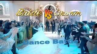 Afghan song Bride vs Groom Dance Battle | Aria Band | Afghan wedding