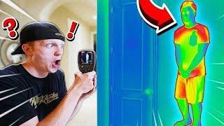 USING THERMAL CAMERAS TO CHEAT IN HIDE & SEEK!