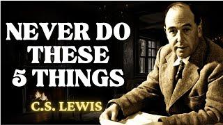 5 Things that Break the Holy Spirit's Heart | C.S Lewis 2024