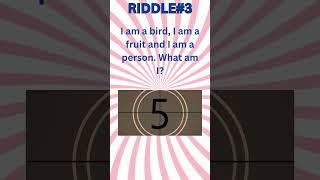 Riddle || Riddles in English || Riddles Challenge || Fast Riddle || Logical riddles || RiddleBlitzHQ