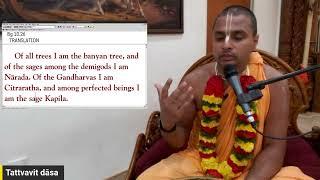 [BG 10.26] The Vedic Method of Scientific Understanding | Tattvavit dāsa