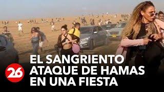 Así fue el sangriento ataque de Hamas en una fiesta electrónica en Israel | #26Global