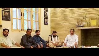 Nawabzada Mir Lashkari Raisani at Sarawan house