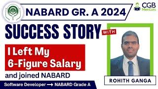 Rohith Ganga: NABARD Grade A 2024 Success Story |