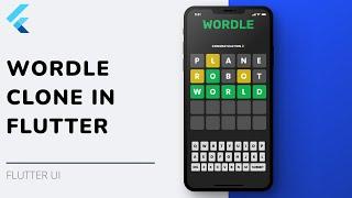 Learn Flutter By Building Wordle Game