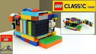 Lego Safe Bank Box  from Lego Classic 10696 MOC How to Build  Save Money & Space with Lego Classic