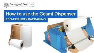 how to use the geami dispenser