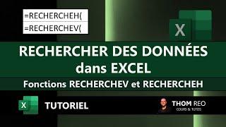 Les fonctions RECHERCHEV et RECHERCHEH avec EXCEL : tuto et exemples