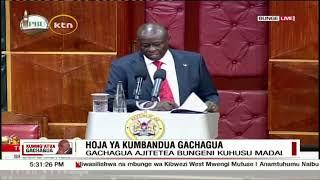 Gachagua Impeachment: DP Rigathi Gachagua's Full Defence At The National Assembly