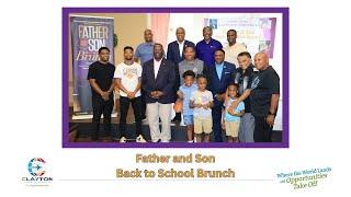 Clayton County: Commissioner DeMont Davis Presents: Father/Son Back to School Brunch