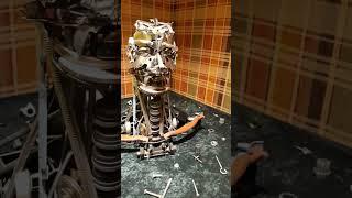 Amazing mechanical face art! #ytshorts #shorts #mechanical #amazing