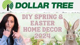 DIY EASTER AND SPRING HOME DECOR | EASY DIY #SPRINGDECOR #dollartree