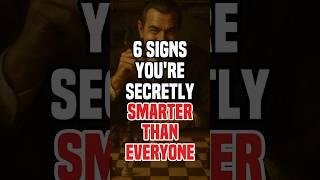 Think Like a Genius – 6 signs you’re smarter than most people | #stoicism #smartpeople #stoic