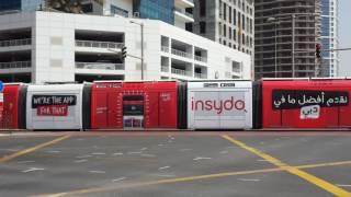 Arabian Outdoor, DUBAI Trams Branding, Insydo Campaign