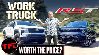 2024 Chevy Silverado EV Work Truck OR The Premium RST Model - Let’s See What $30K More Buys You!