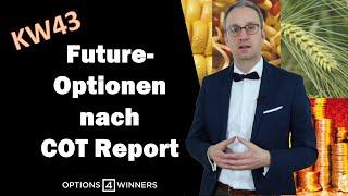 Trading nach dem COT Report: Analyse der Rohstoffmärkte KW43