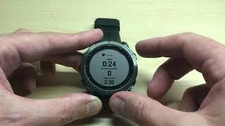 Garmin Fenix 7X: Basics of starting and stopping an activity