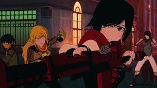 RWBY - Grimm Battle at the Mantle (Fight Clip) [1080p]