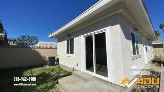 820 SQ FT 2 BEDS | 2BATHS ADU Garage Conversion by ADU Concepts