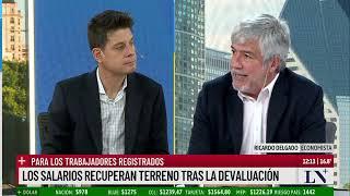 Los salarios recuperan terreno tras la devaluación; el análisis de Ricardo Delgado