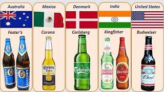 International Beers with Country Origin | Famous Beer Brands of Countries | Mexico|USA|Australia|