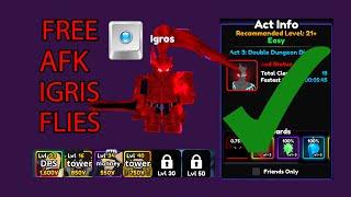 FREE!!! Macro AFK Igris Tinytask | Anime Vanguard