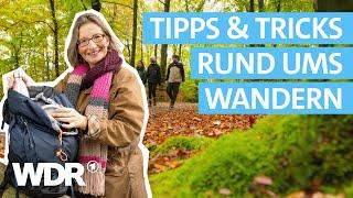 Wanderausrüstung im Test: Das richtige Equipment für die nächste Wanderung | Haushalts-Check | WDR