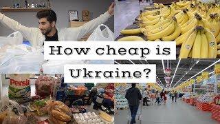 How Cheap Is Ukraine, Kiev! || Grocery shopping