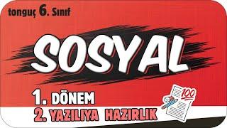 6.Sınıf Sosyal 1.Dönem 2.Yazılıya Hazırlık  #2025