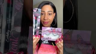 Review of ioni Natural Lite Doll lashes and ioni lash glue #eyelashes #makeupreview #ionilashes