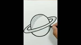 DRAWING PLANET SATURN