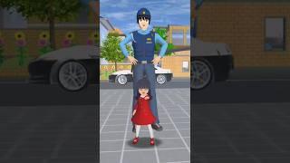 Mio baby police complain for arrest papa #shorts #sakuraschoolsimulator #shortvideo #viral