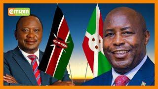 President Ndayishimiye promises to strengthen ties with Kenya after meeting President Kenyatta