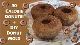 50 CALORIE DONUTS + DIY Donut Molds | Testing Emma’s Goodies Donut Recipe 