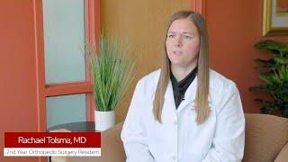 University of Wisconsin Orthopedic Surgery Resident Testimonial – Rachael Tolsma, MD