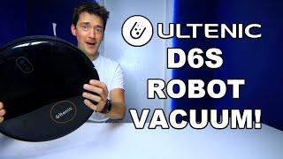 ULTENIC D6S ROBOT VACUUM CLEANER REVIEW!