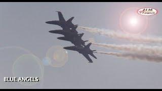 Blue Angels Soar in Huntington Beach California - Amazing!!!