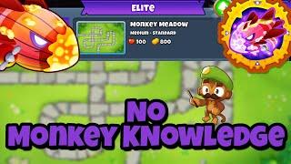 Elite Blastapopoulos Guide || No Monkey Knowledge || Monkey Meadow BTD6