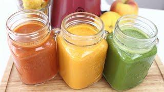 3 leckere Saft-Rezepte | Obst-Gemüsesaft  Gewinne einen Entsafter