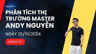 PHÂN TÍCH NHẬN ĐỊNH THỊ TRƯỜNG 25/10/2024