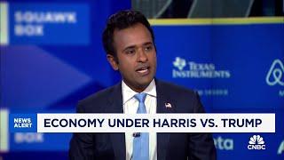 Vivek Ramaswamy on the 2024 election, economy under Harris vs. Trump