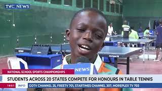 Students Across 20 States Compete For Honours In Table Tennis Championship