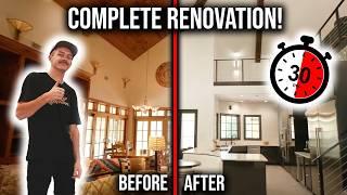 Transforming our Home in 30 minutes (Aztec to Modern)