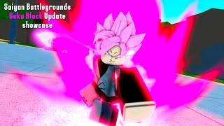 Saiyan Battlegrounds Goku Black update showcase