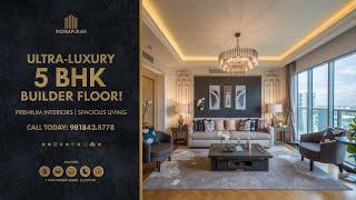 Ultra-Luxury 5 BHK Builder Floor in Indirapuram  Premium Interiors Spacious Living  Call: 9818428778