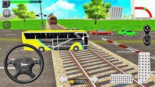 Euro Coach Bus Simulator 2020 #2 - City Bus Driving Games - Android Gameplay