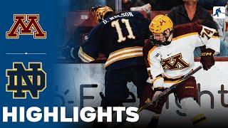 Minnesota vs Notre Dame | NCAA College Hockey | Highlights - March 09, 2025