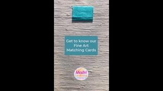 Get to know our,... Fine Art Matching Cards! #earlylearning #montessori #matching