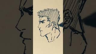 Drawing Of A Side View Face Sketch