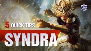 5 Quick Tips to Climb Ranked with Syndra | Mobalytics Guide